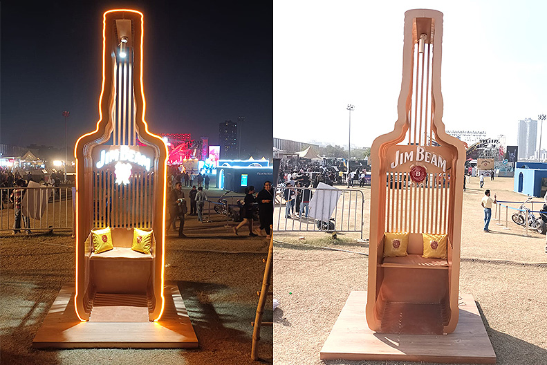 JIM BIM Selfie Booth